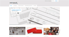 Desktop Screenshot of eminpack.es